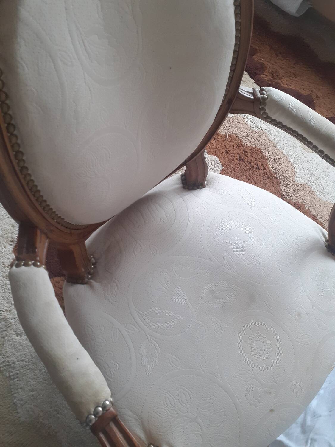 Louis XVI style armchair