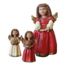 Figurines de Noël, Suède, années 1980, ensemble de 3.