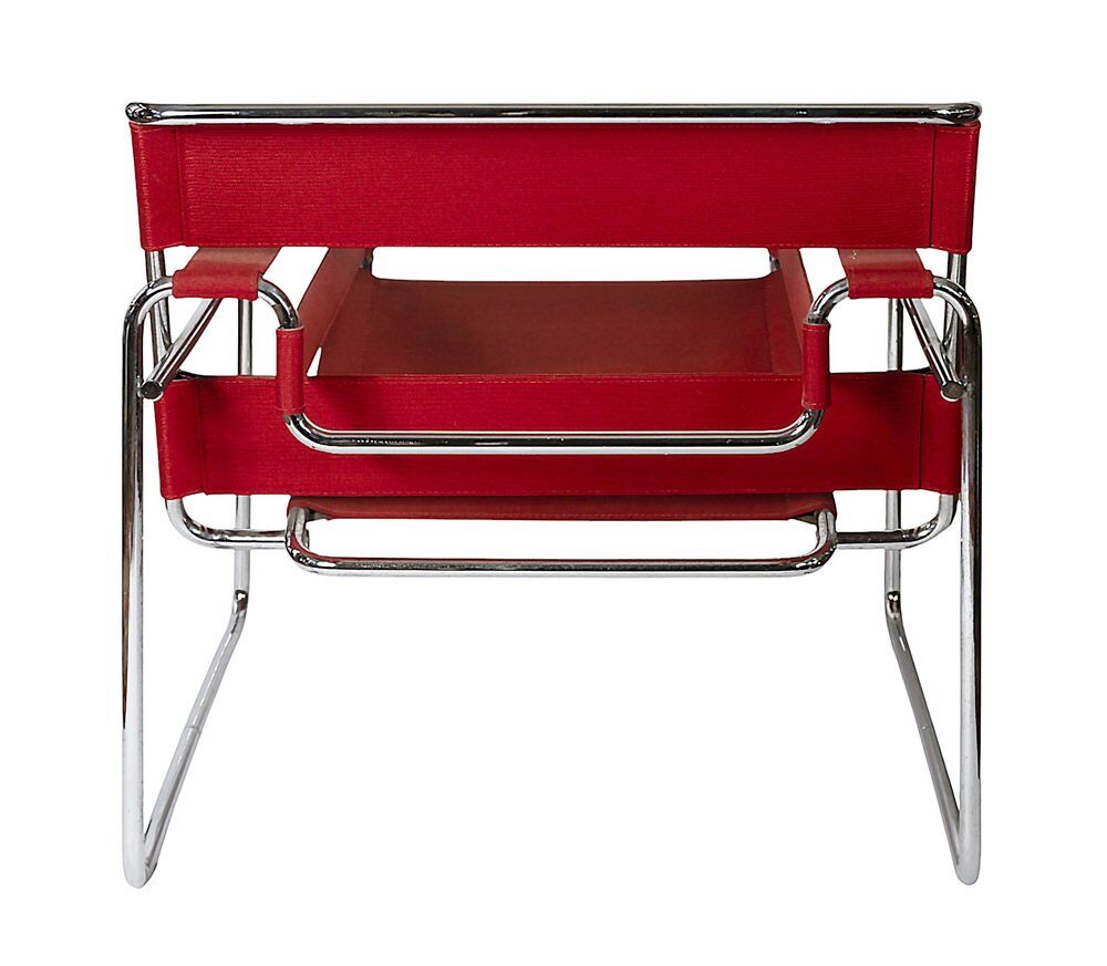 Vintage Wassily armchair by Marcel Breuer for Knoll Studio, 1990s