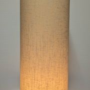 Space age XL living room lamp in brushed aluminium, France circa 1970.