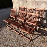 Teak chairs