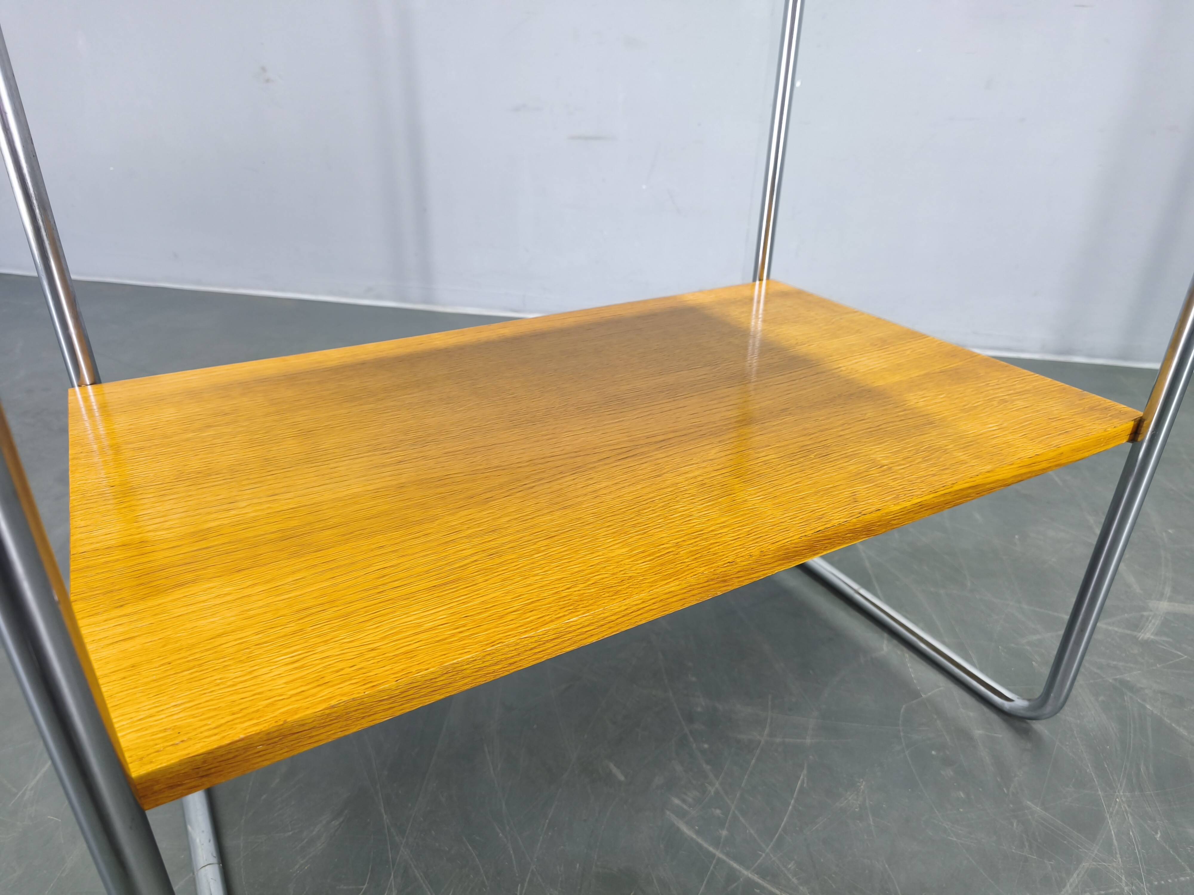 Bauhaus Tubular Steel Side Table in Style of Marcel Breuer, 1930s