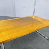 Bauhaus Tubular Steel Side Table in Style of Marcel Breuer, 1930s