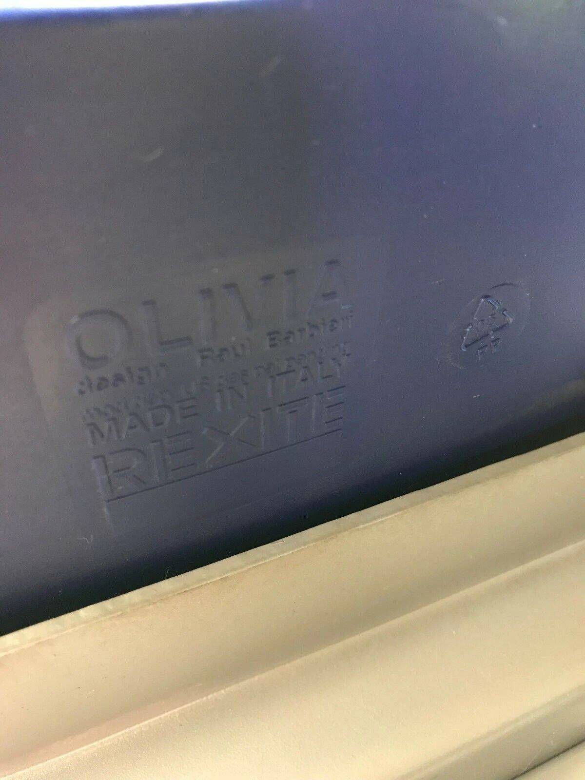 Paul Barbieri Oliva Rexite 3-Seater Bench, Chrome, Italy