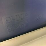 Paul Barbieri Oliva Rexite 3-Seater Bench, Chrome, Italy