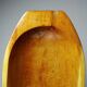 Large vintage Moroccan wooden dish, bowl, or hollow