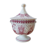 English porcelain sugar, mid-20th century