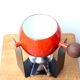 Aubeck fondue machine and forks, 70s