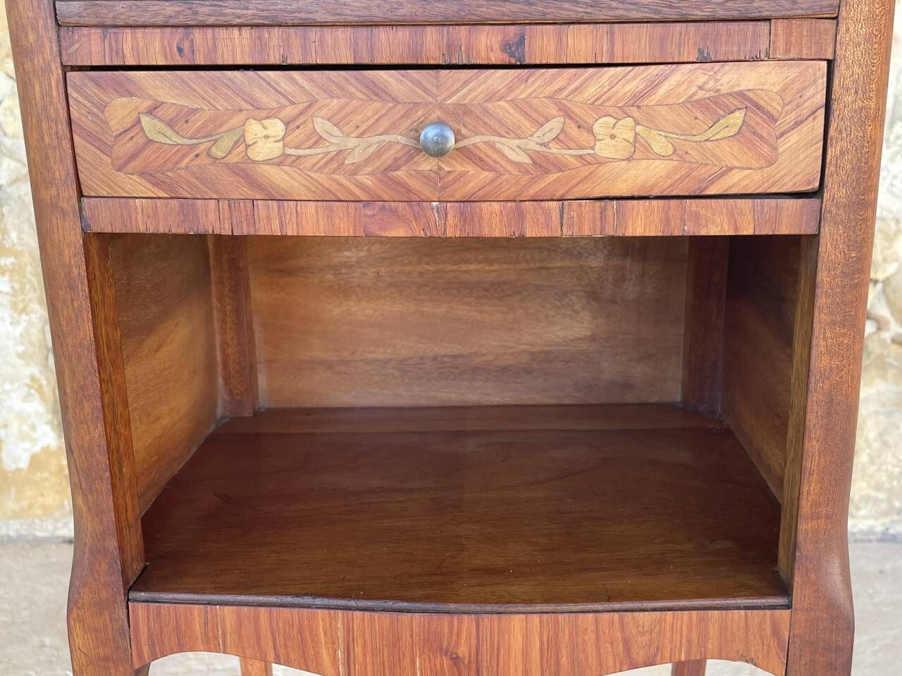 Paire de chevets , Style Louis XV en Palissandre