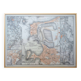 Printed in 1902, Saint-Malo and surrounding areas, Brittany.