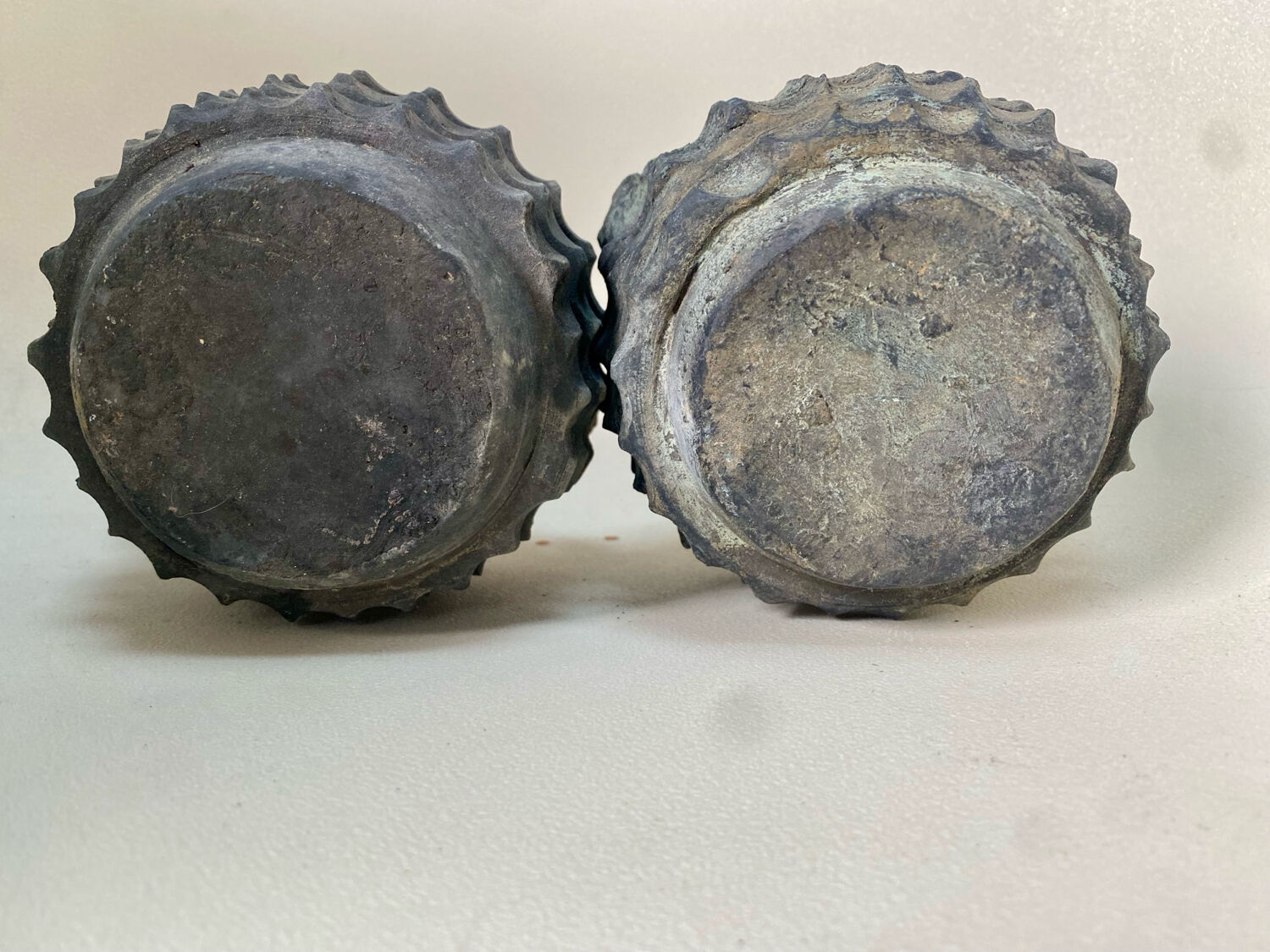 Pair of terracotta vases