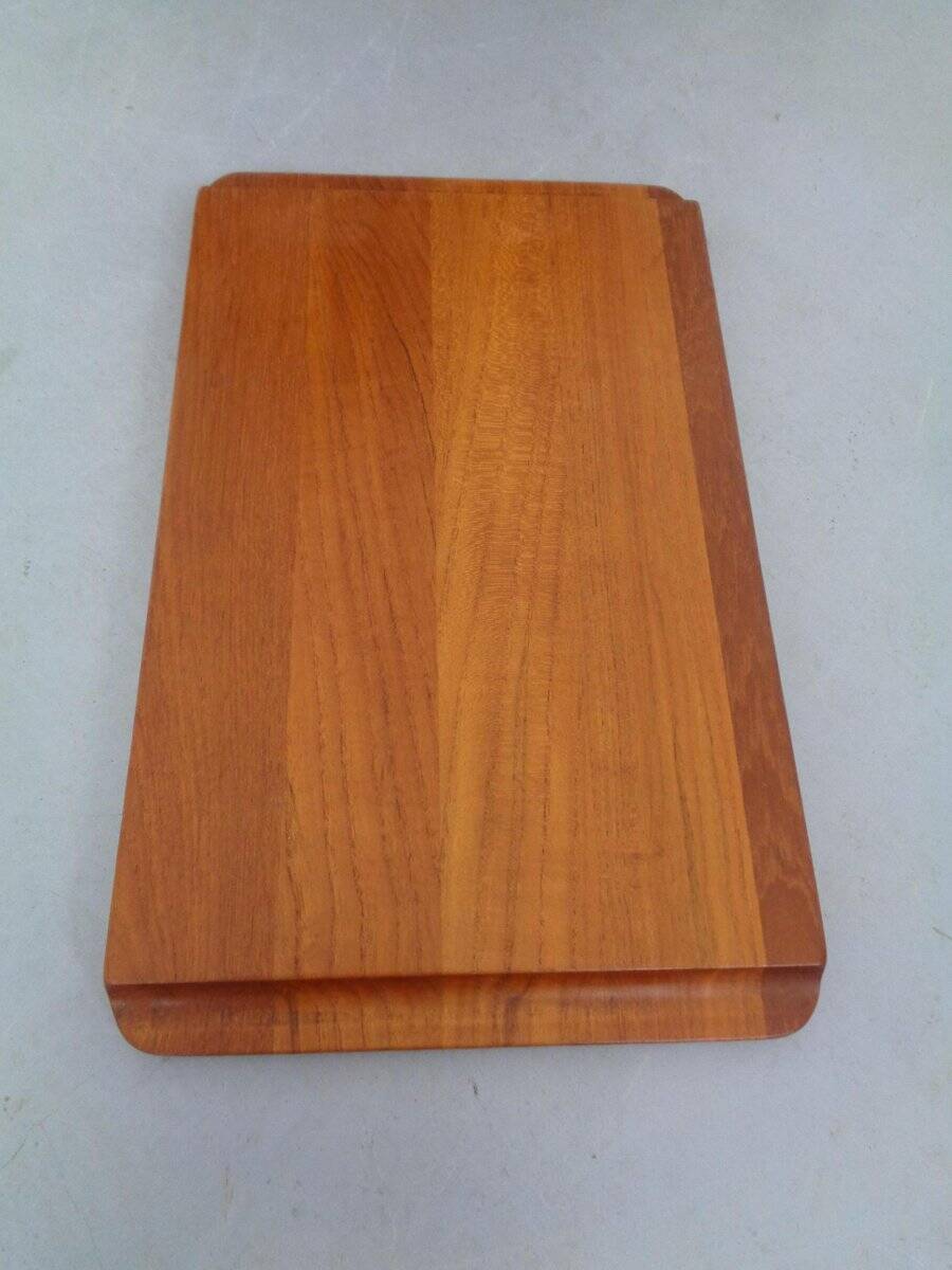 Large teak bar cart from Tarm Stole Møbelfabrik, Denmark, 1960s.