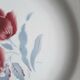 Old mismatched earthenware dinner plates