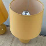 Pair of vintage ceramic lamps