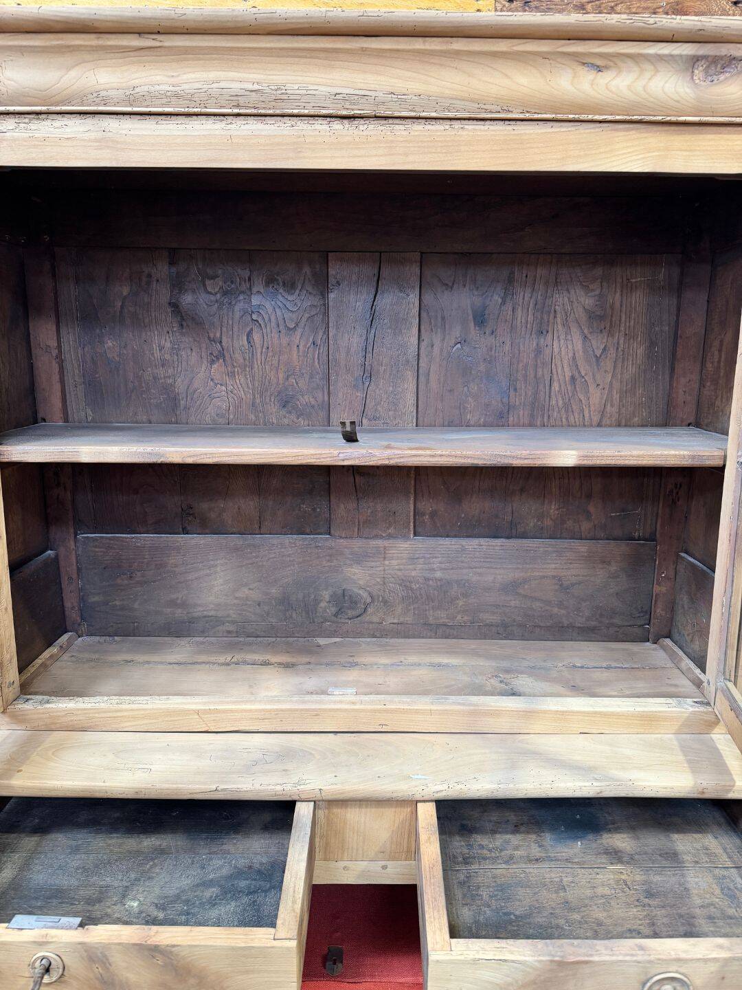 Antique sandblasted dresser