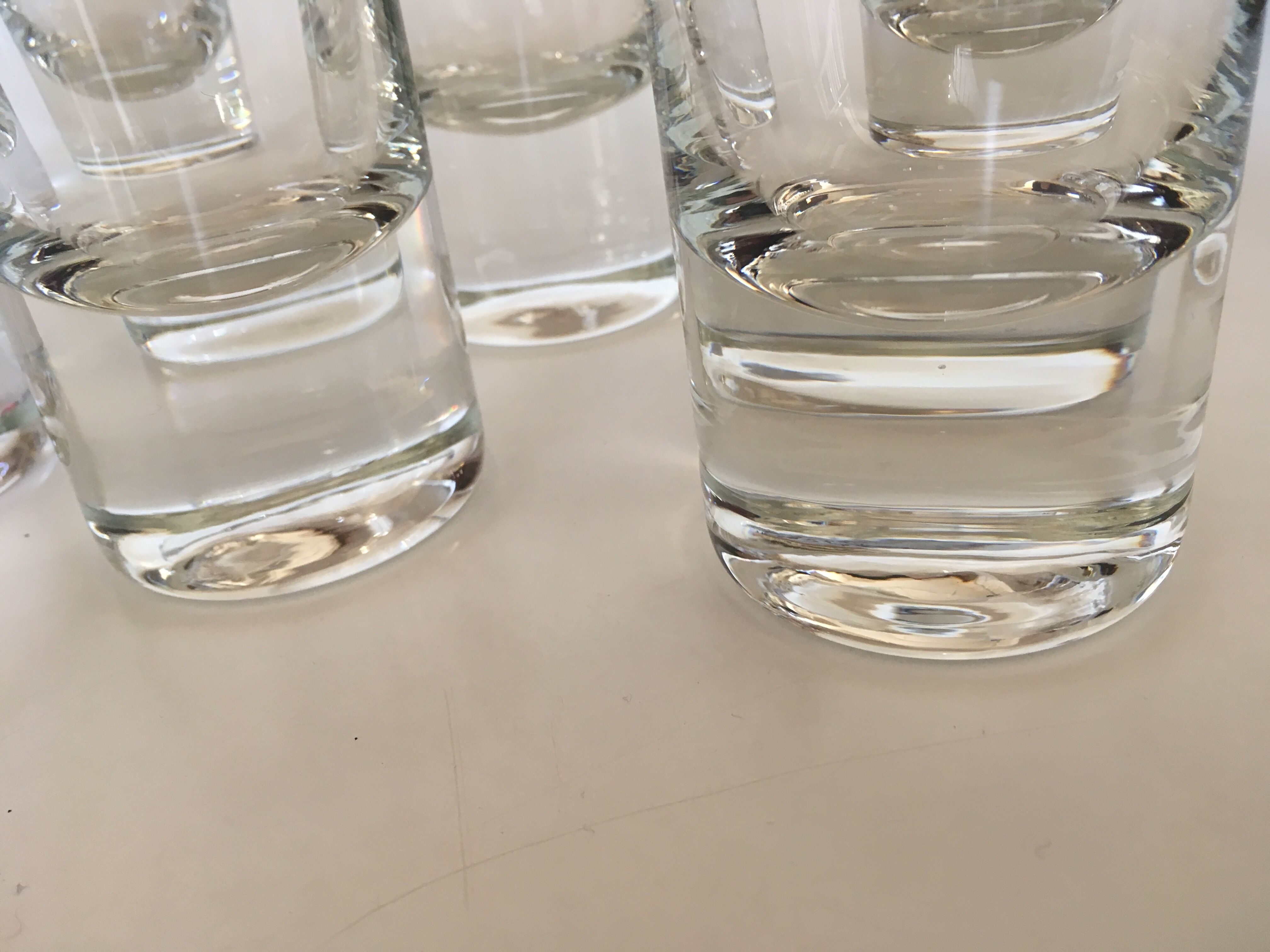 Suite 6 rights 60s Crystal tumblers glasses