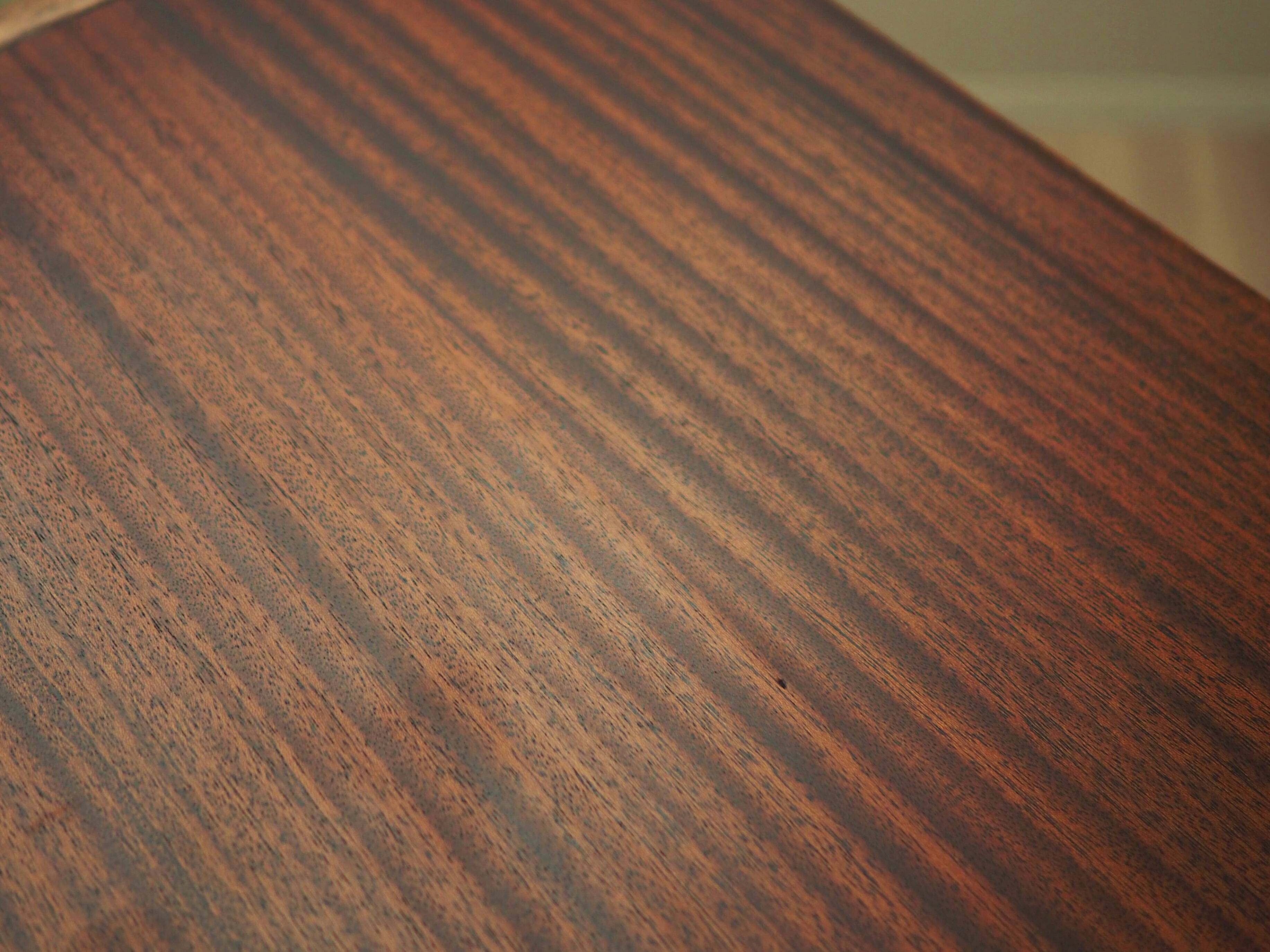 Mahogany bookcase, Danish design, 1970s, production: Denmark