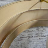 Floor lamp with round shade