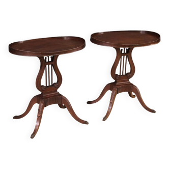 Pair of 20th century English side tables