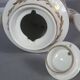 Antique coffee service: jug + 2 cups, old Paris porcelain, 19th century C657