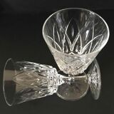 Set of 6 vintage wine glasses