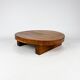 Table basse ronde moderniste, années 1960