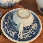 Villeroy & Boch "Burgenland" blue service trio – Vintage