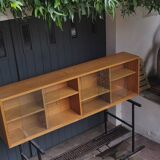 60's glass wall shelf