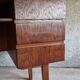 Bureau en placage de palissandre vintage
