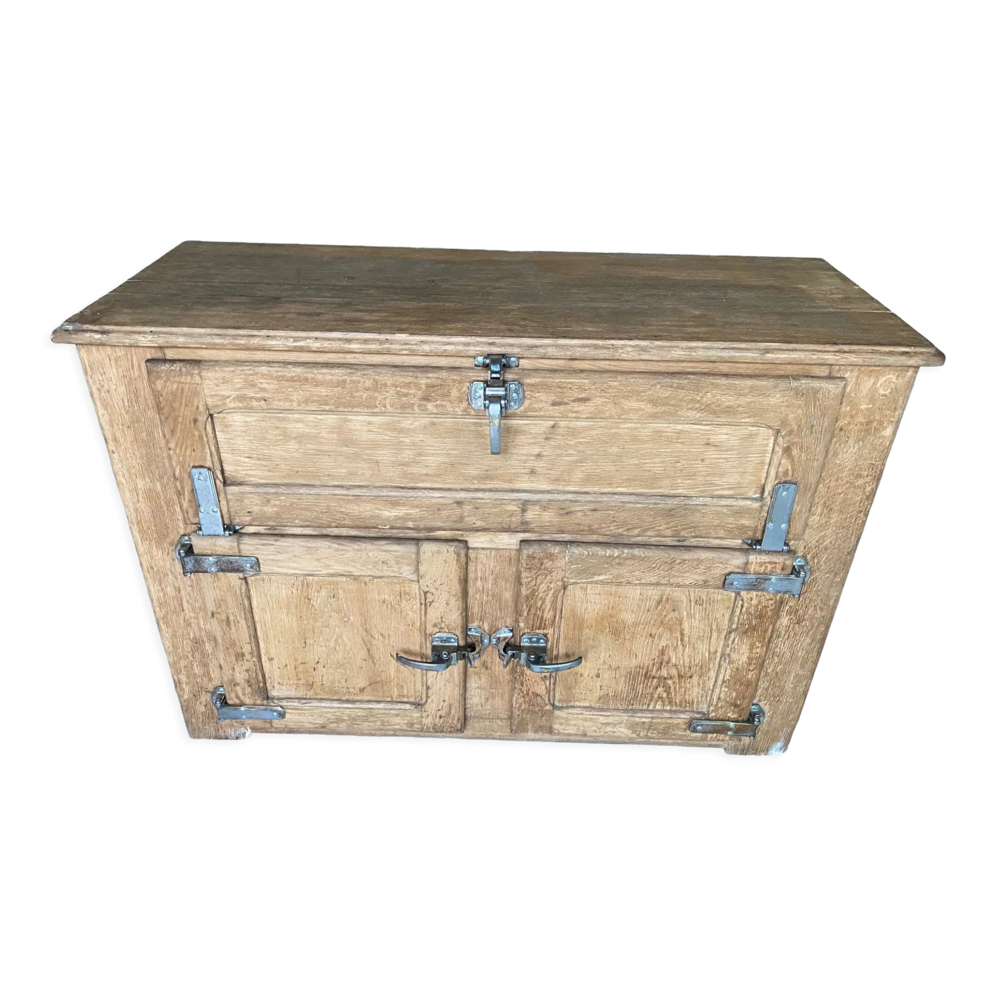 Craft furniture Fridge cooler oak bar from the 30s