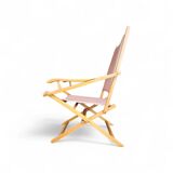 Foldable deck chair / 1950s