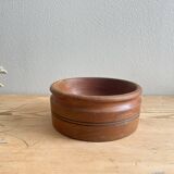 Vintage teak cup / empty pocket