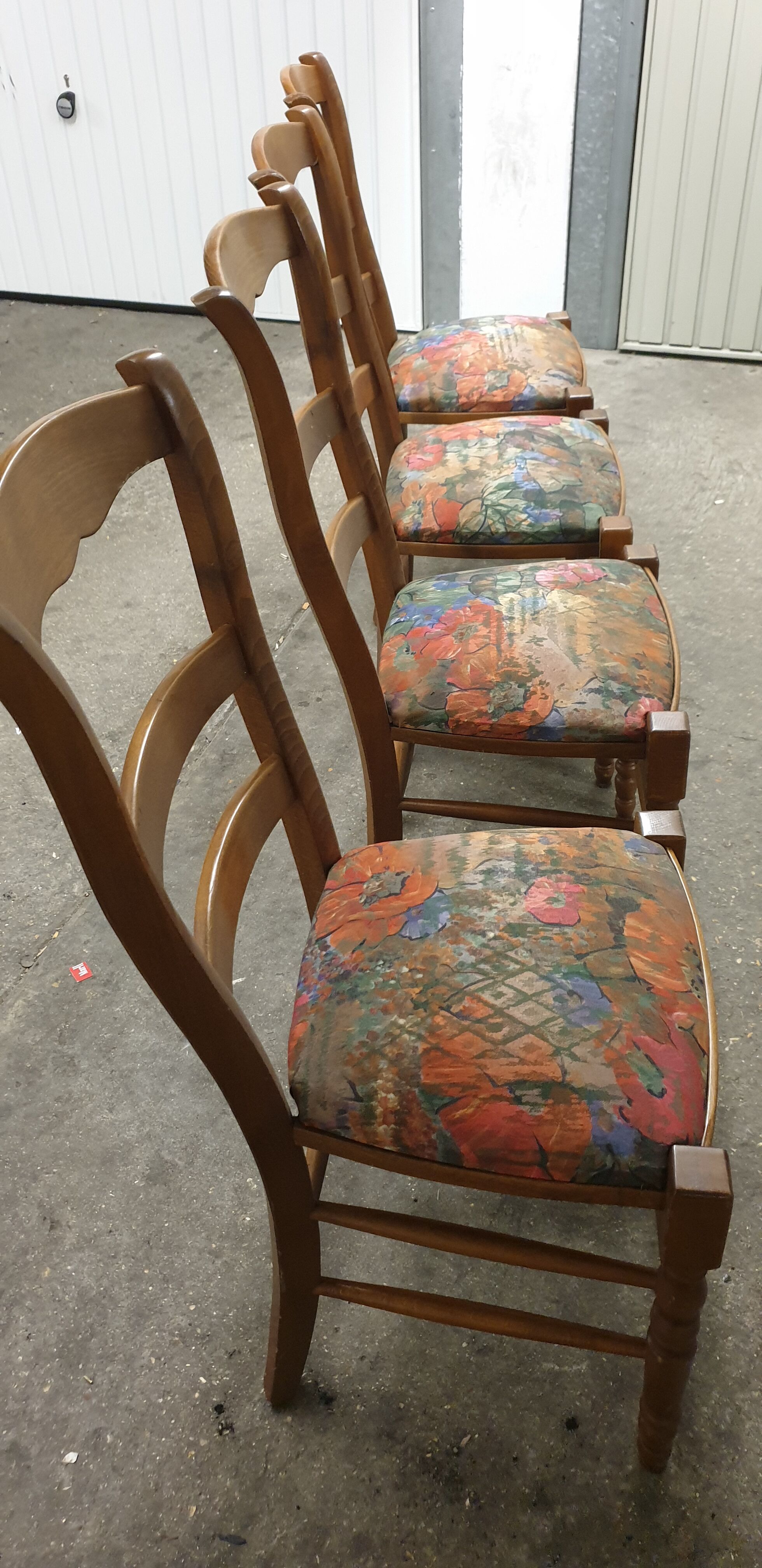 Rustic dining room chairs