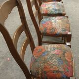 Rustic dining room chairs