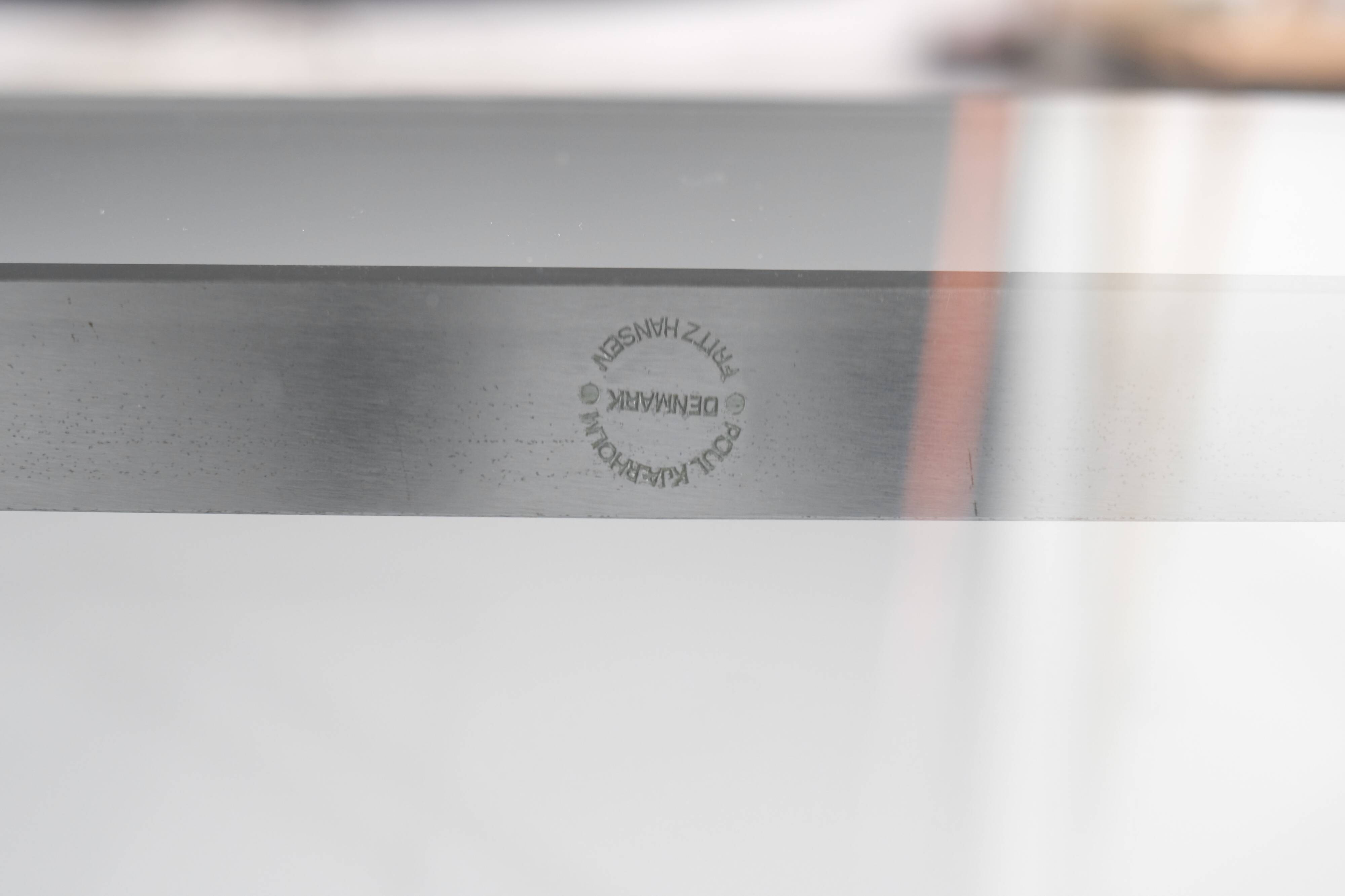 "PK61" coffee table by Poul Kjaerholm for Fritz Hansen. Denmark, 1956.