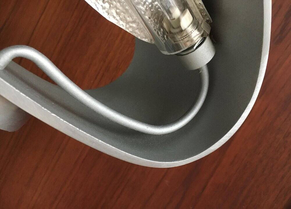 Wall lights by Alex Hochstrasser for Metalarte, 1990s, set of 2.
