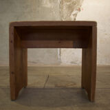Series of eight stools Les Arcs Charlotte Perriand
