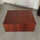 Pair of vintage Scandinavian design modules, bedside table, chest of drawers, sideboard, table.