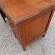 Old oak desk 5 drawers