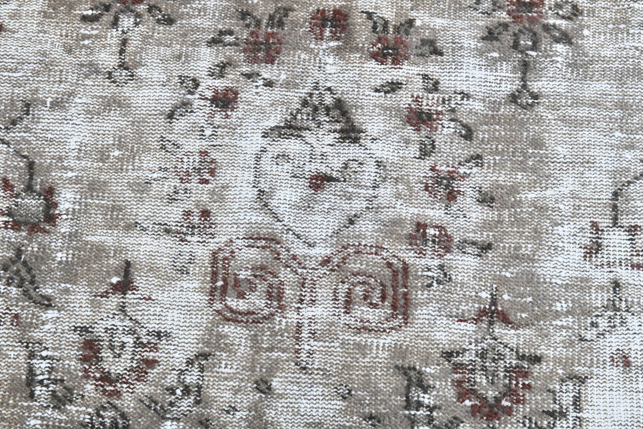 Turkish vintage large living room rug 313x188cm