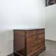 Commode bureau d'époque restauration en acajou