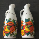 Vintage oil and vinegar set