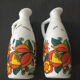 Vintage oil and vinegar set