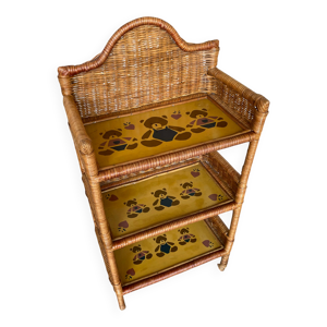 meuble D’appoint Étagère - rotin