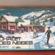 Former Construction Game JEUJURA No.2N Chalet Des Neiges - Vintage Wood Box