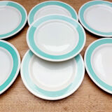 7 dessert plates Oxford 4970