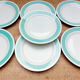 7 dessert plates Oxford 4970