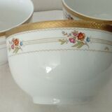 Set of 3 bowls of bavarian porcelain