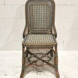 Perret and Vibert rattan chair, late 19th century