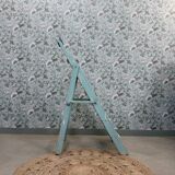Old patinated stepladder (renovated)